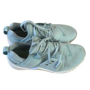 Nike Metcon Womens 8.5 CD8626-303 Light Blue Athletic Sneakers Shoes Lace Tie Up